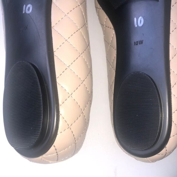 Like New - Vaneli Flats Serene Pudding Nappa Size 10 - Picture 12 of 16